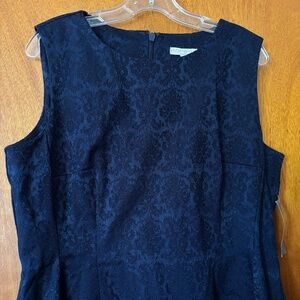 Eva Mendes Dark Blue Evening Dress, Size 18